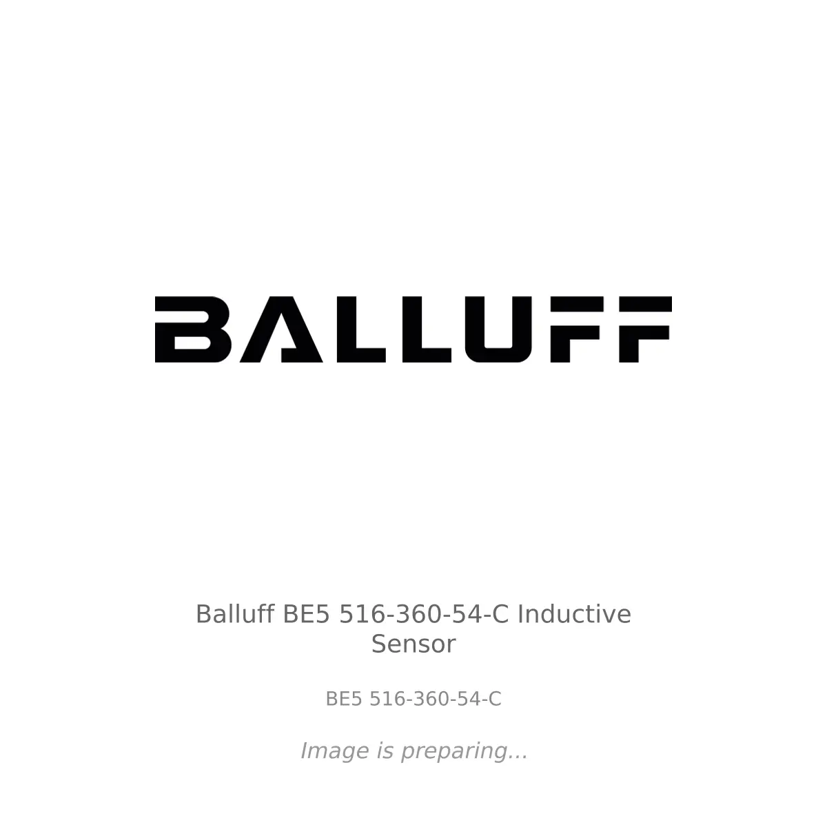 Balluff Balluff BE5 516-360-54-C Inductive Sensor - BE5 516-360-54-C
