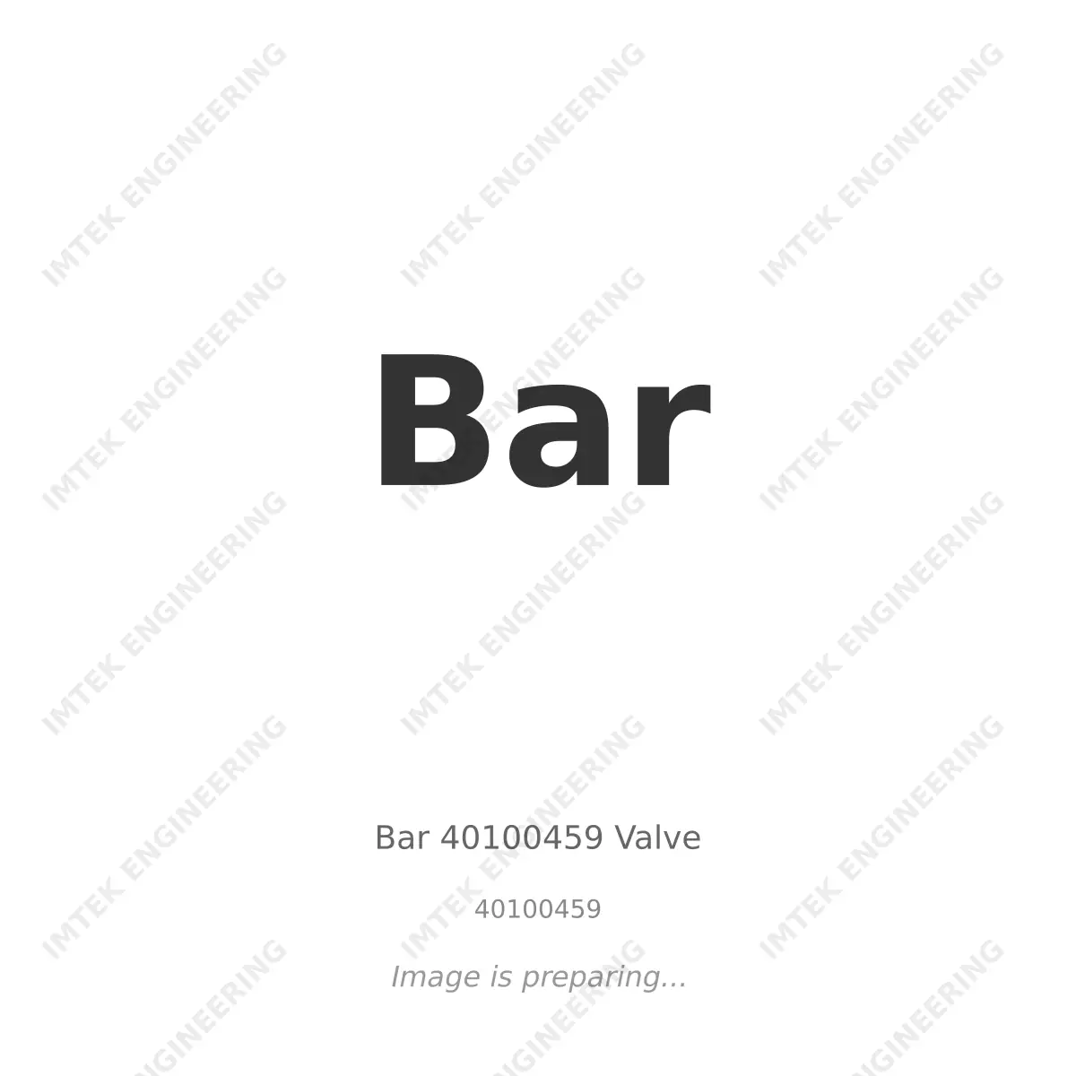 Bar Bar 40100459 Valve - 40100459