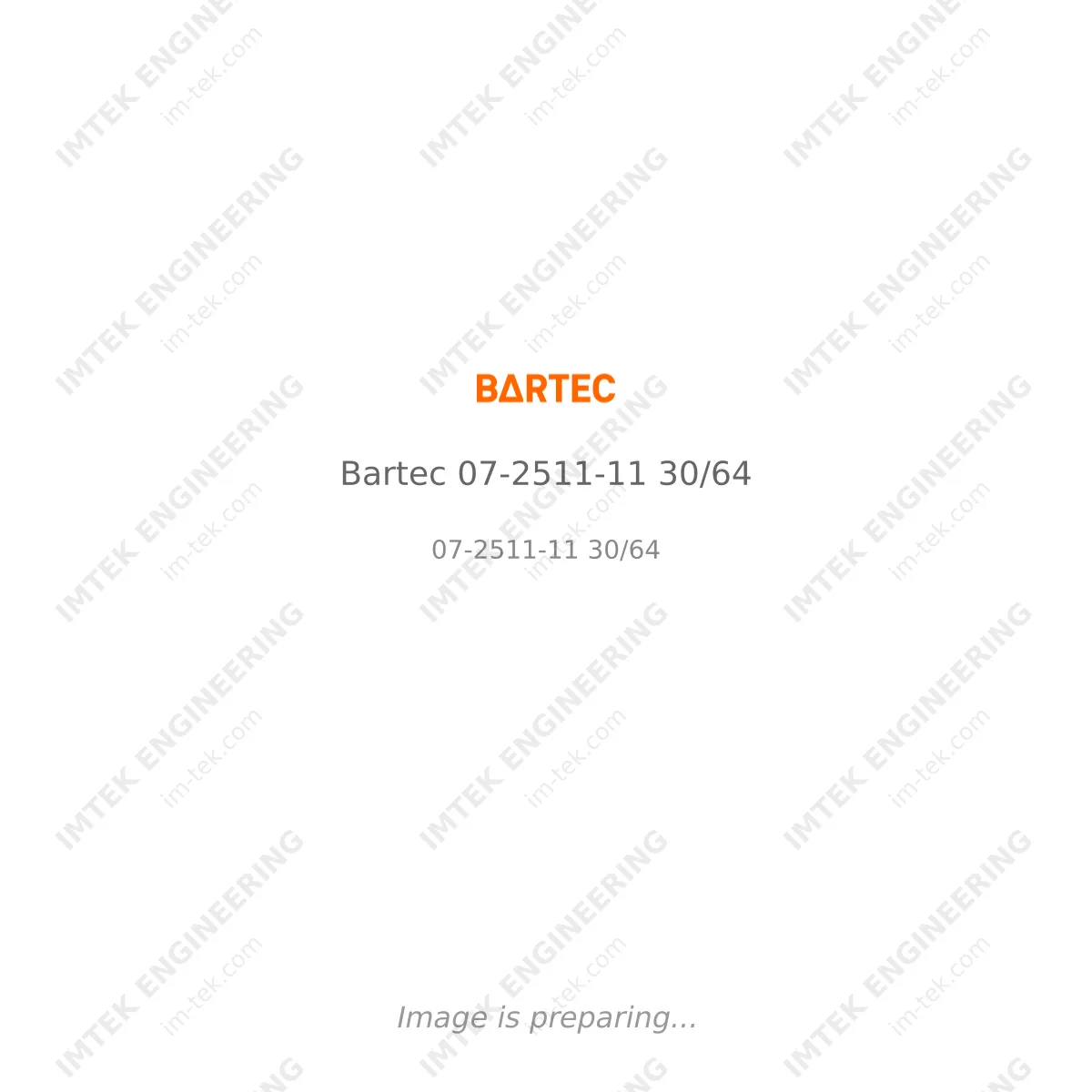 Bartec Bartec 07-2511-11 30/64 - 07-2511-11 30/64