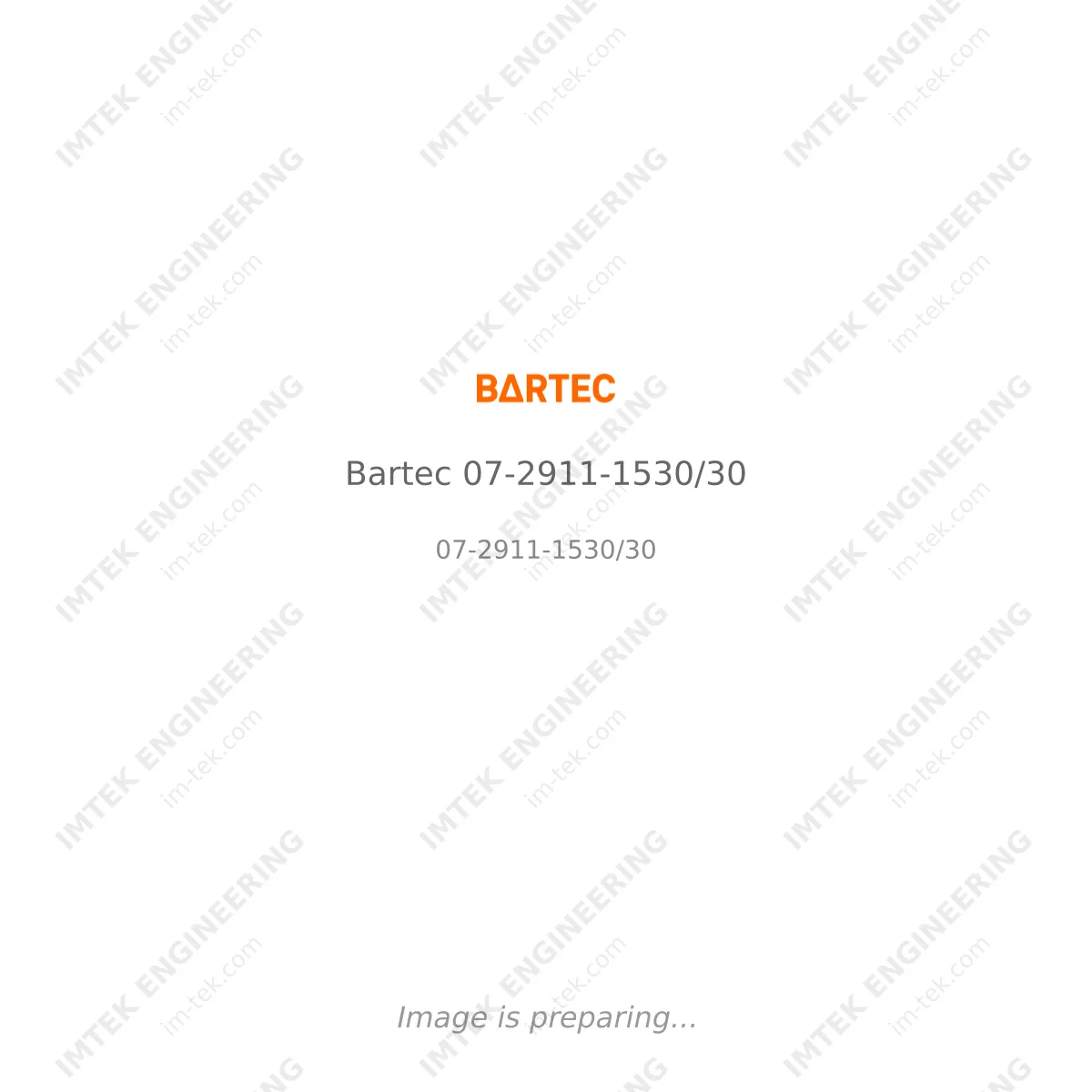 Bartec Bartec 07-2911-1530/30 - 07-2911-1530/30