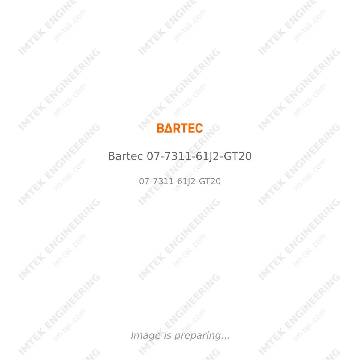 Bartec Bartec 07-7311-61J2-GT20 - 07-7311-61J2-GT20