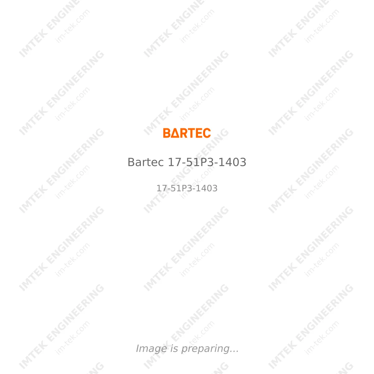 Bartec Bartec 17-51P3-1403 - 17-51P3-1403