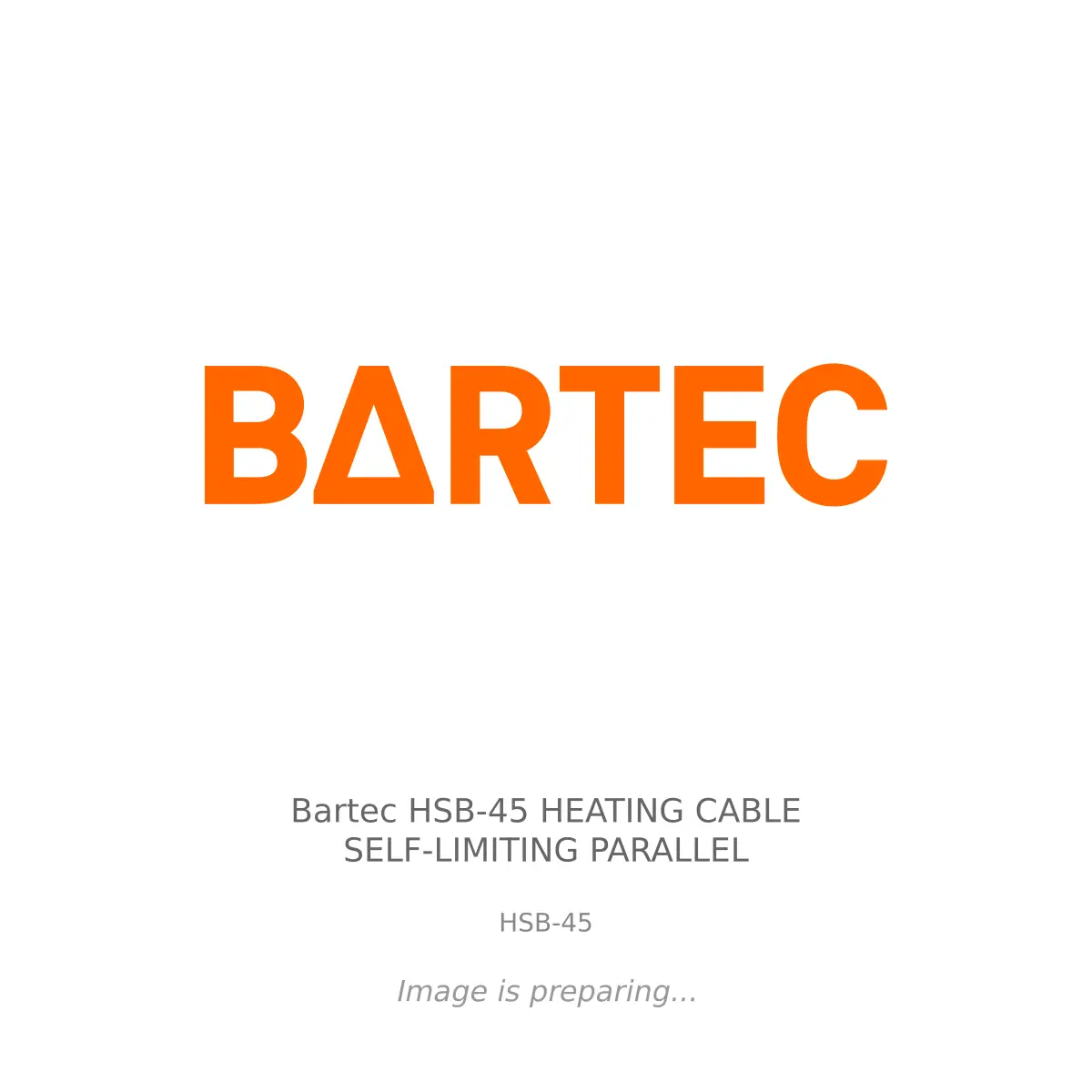 Bartec Bartec HSB-45 HEATING CABLE SELF-LIMITING PARALLEL - HSB-45