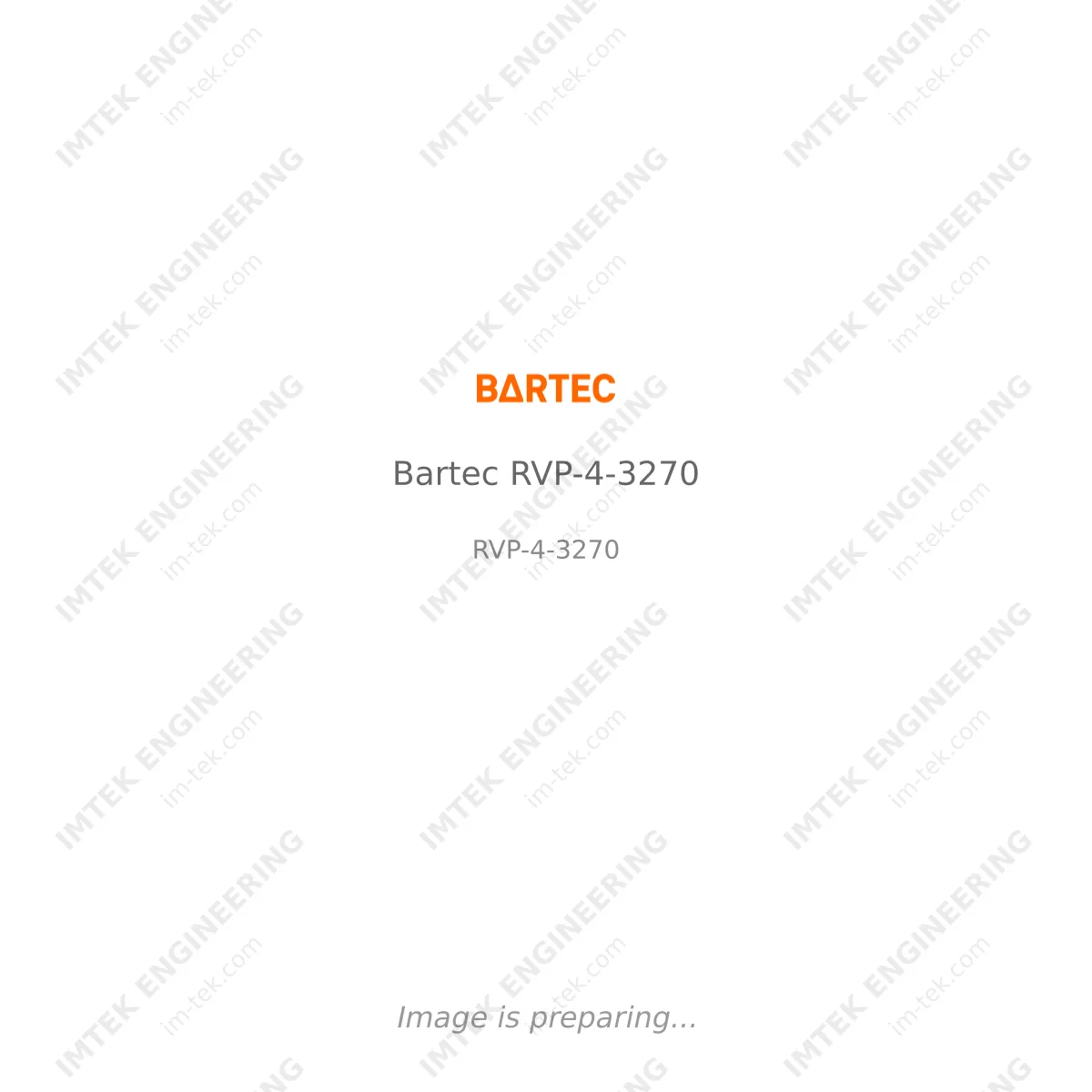 Bartec Bartec RVP-4-3270 - RVP-4-3270