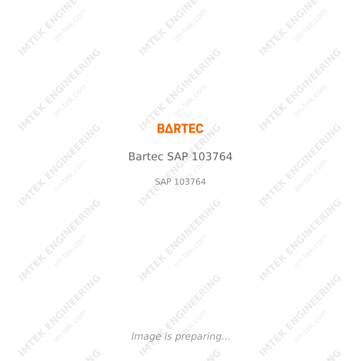 Bartec Bartec SAP 103764 - SAP 103764