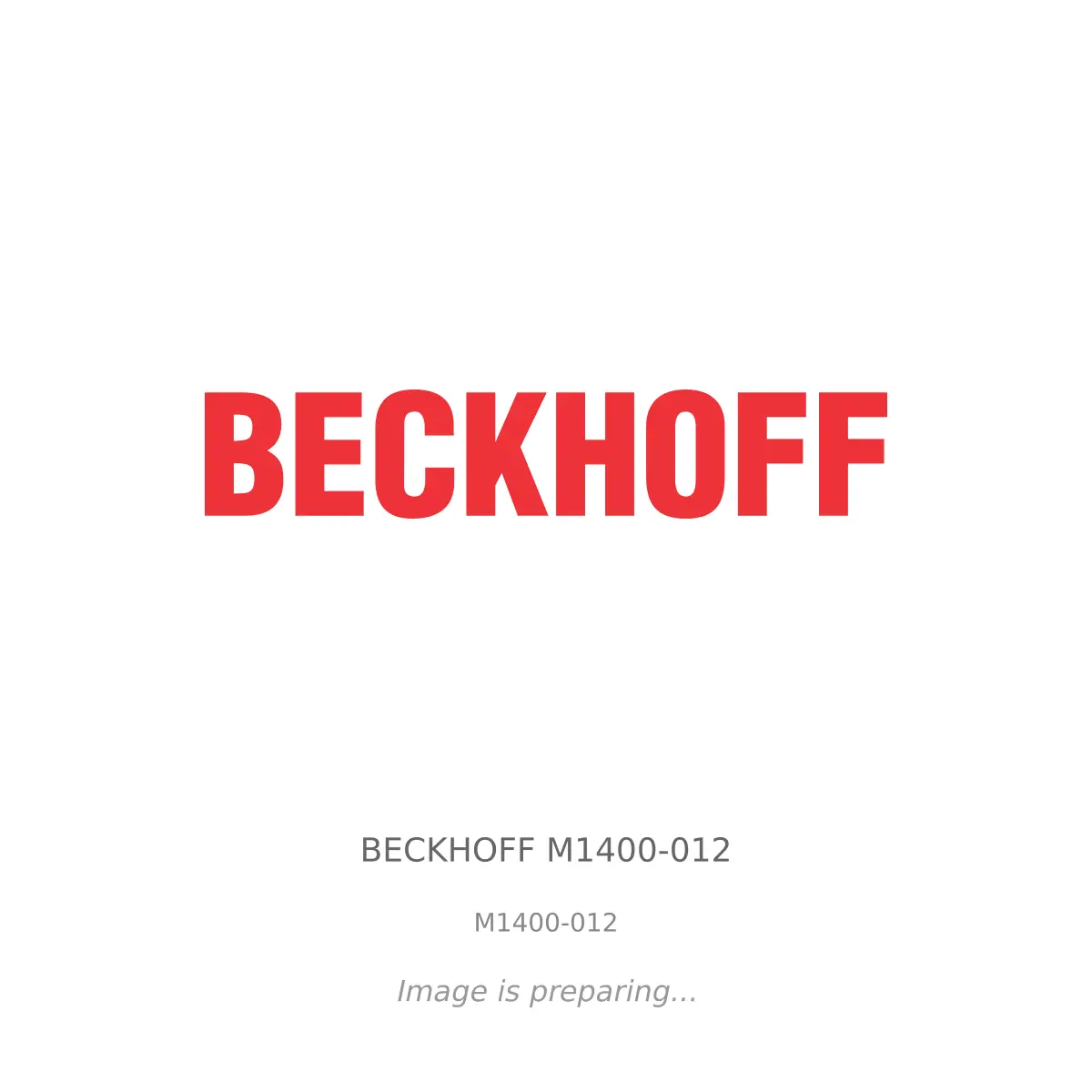 BECKHOFF BECKHOFF M1400-012 - M1400-012