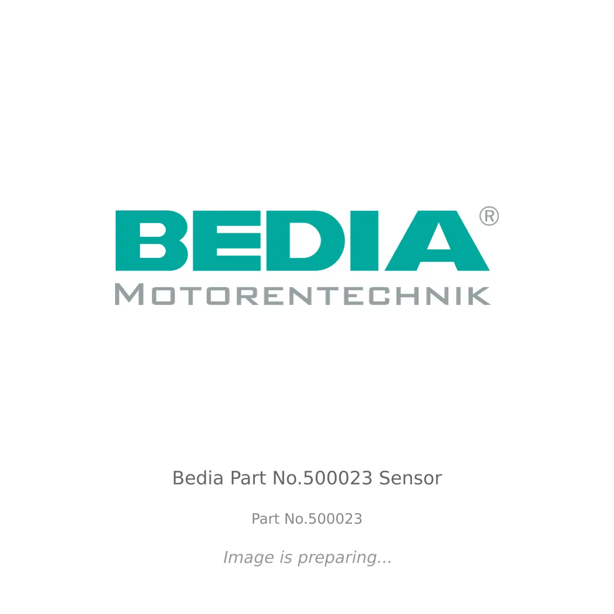 Bedia Bedia Part No.500023 Sensor - Part No.500023