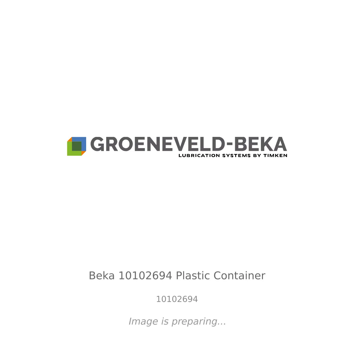 Beka Beka 10102694 Plastic Container - 10102694