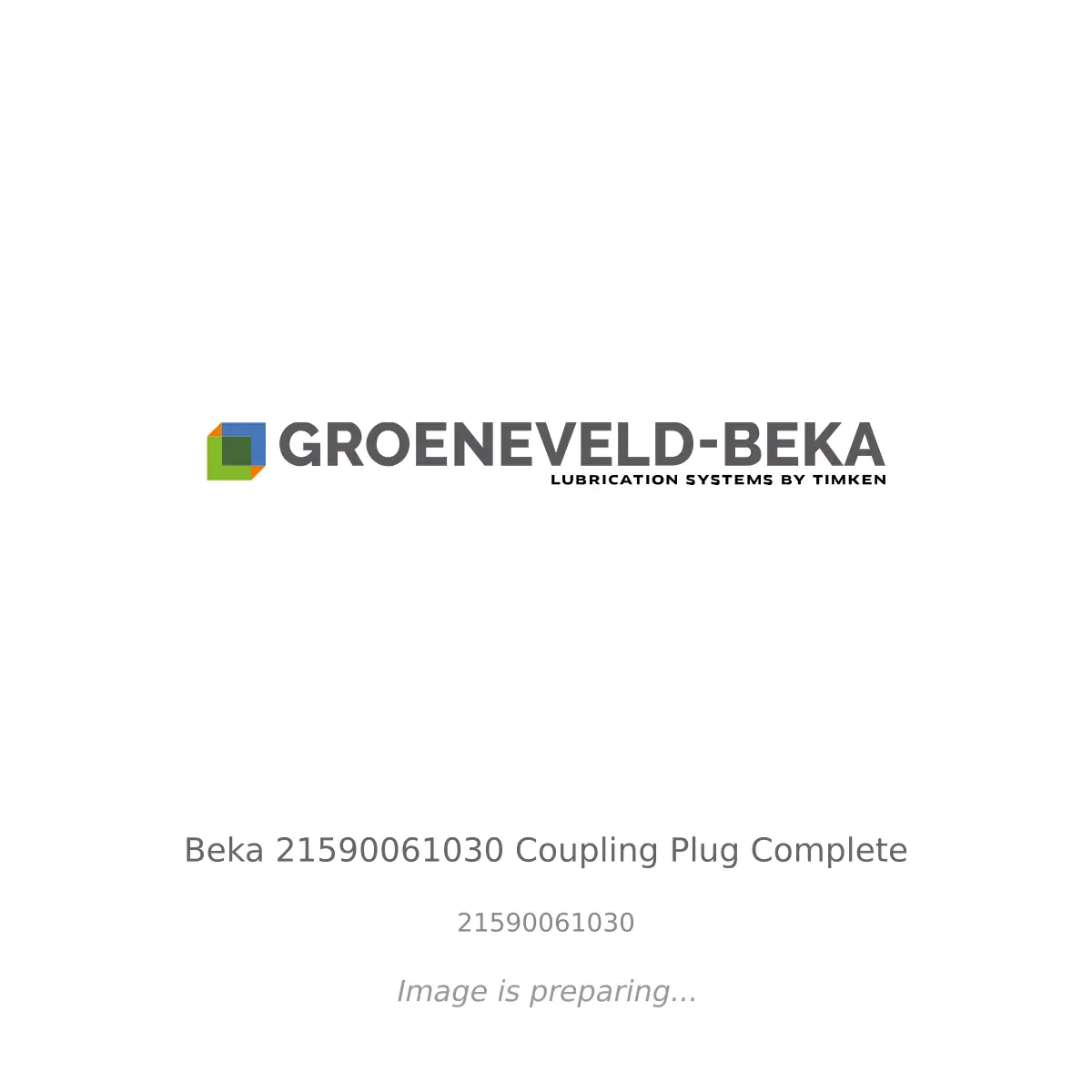 Beka Beka 21590061030 Coupling Plug Complete - 21590061030