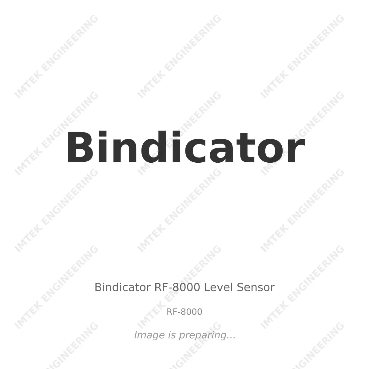 Bindicator Bindicator RF-8000 Level Sensor - RF-8000