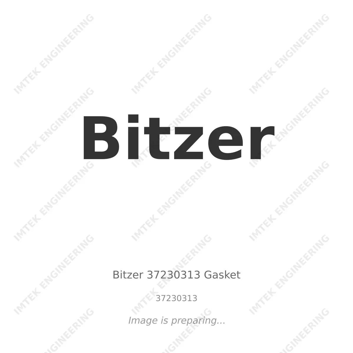 Bitzer Bitzer 37230313 Gasket - 37230313