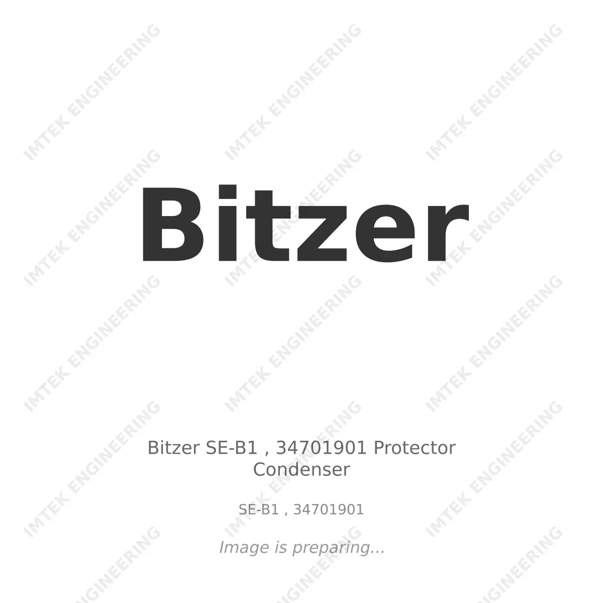 Bitzer Bitzer SE-B1 , 34701901 Protector Condenser - SE-B1 , 34701901