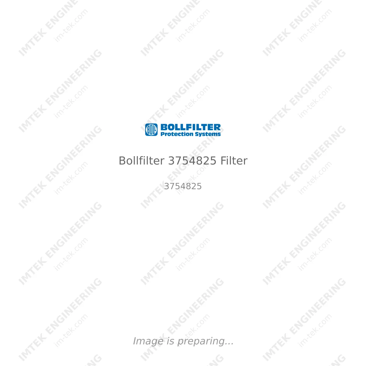 Bollfilter Bollfilter 3754825 Filter - 3754825