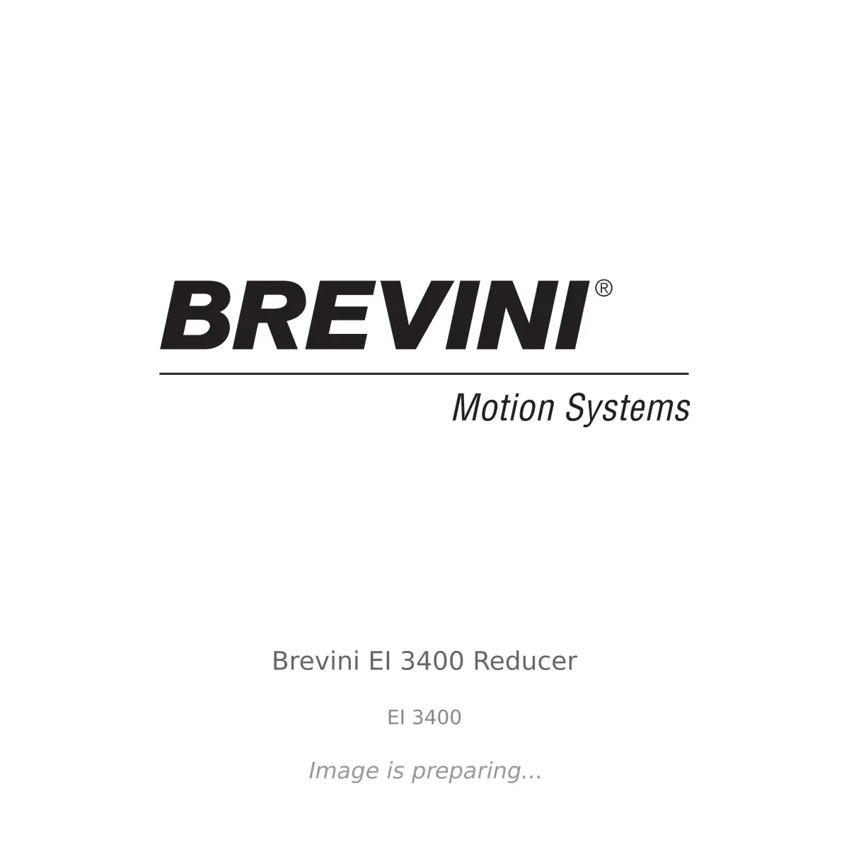 Brevini Brevini EI 3400 Reducer - EI 3400