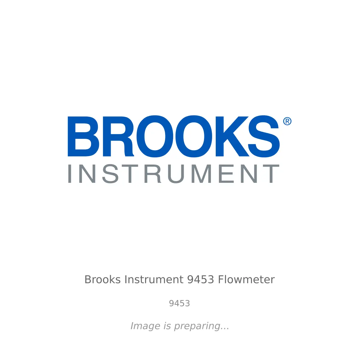 Brooks Instrument Brooks Instrument 9453 Flowmeter - 9453