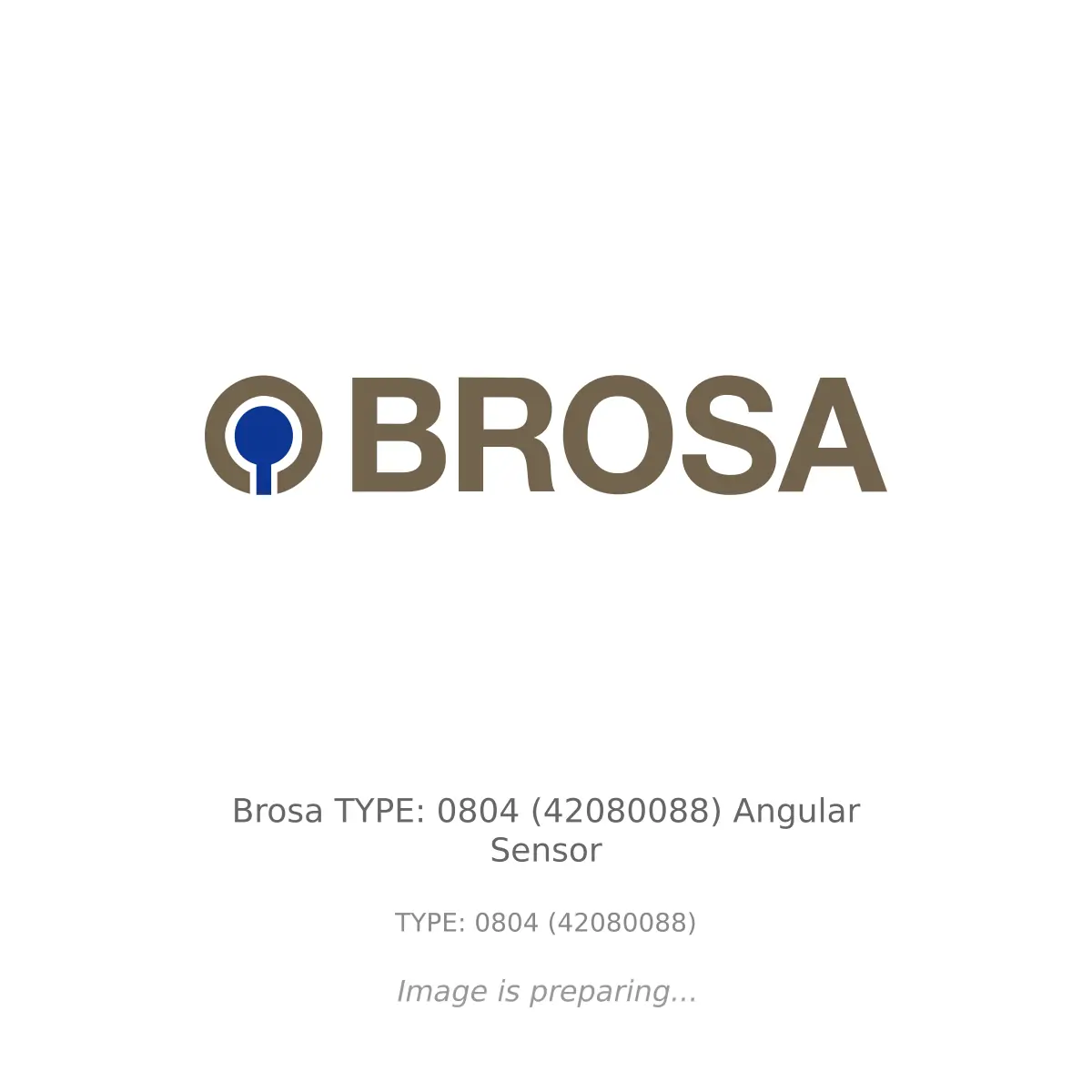 Brosa Brosa TYPE: 0804 (42080088) Angular Sensor - TYPE: 0804 (42080088)