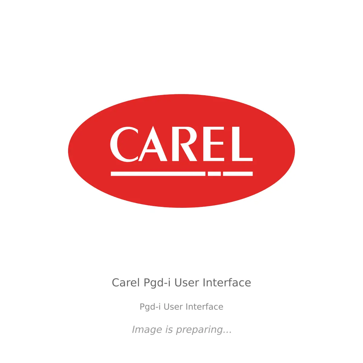 Carel Carel Pgd-i User Interface - Pgd-i User Interface
