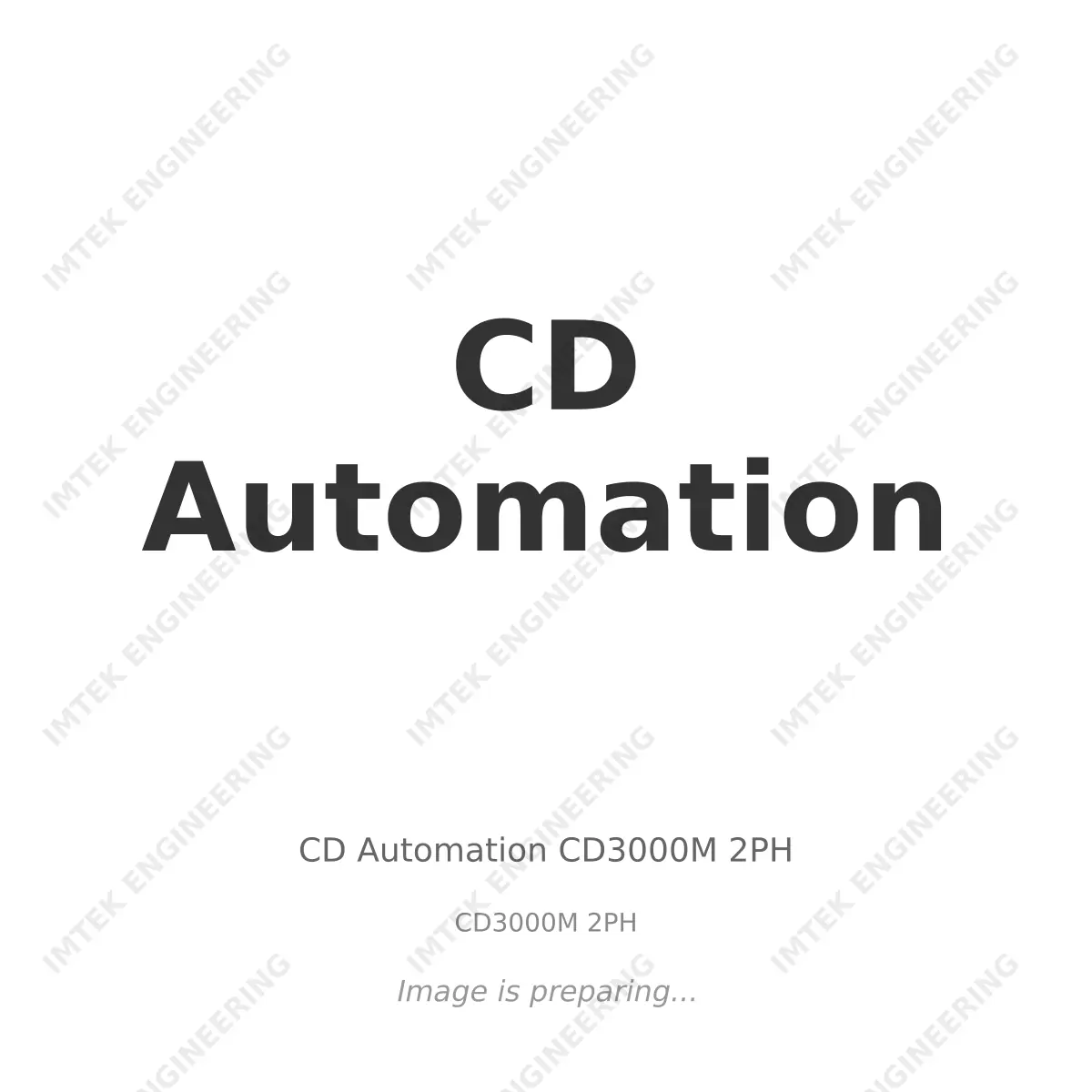 CD Automation CD Automation CD3000M 2PH - CD3000M 2PH