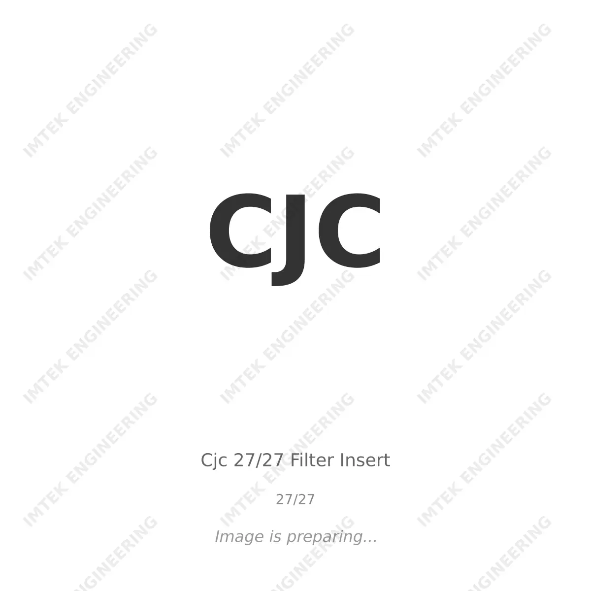 CJC Cjc 27/27 Filter Insert - 27/27