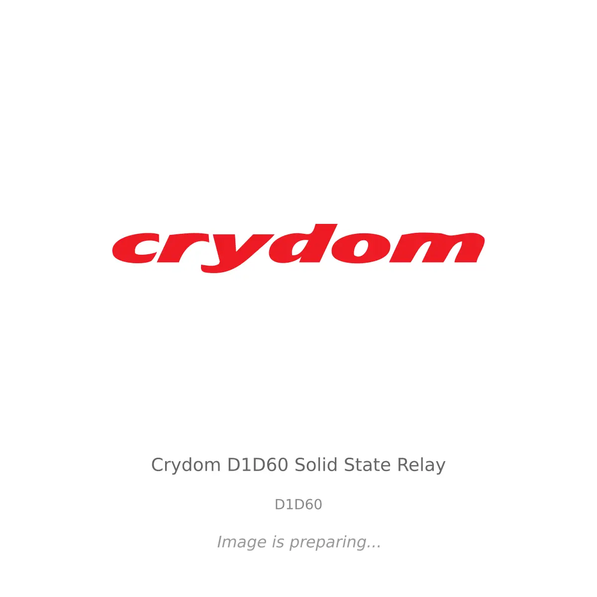 Crydom Crydom D1D60 Solid State Relay - D1D60