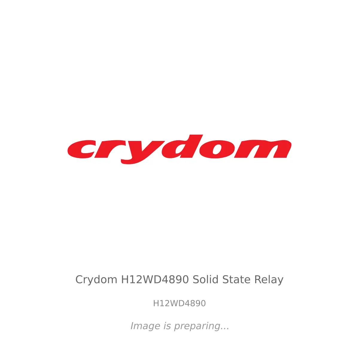 Crydom Crydom H12WD4890 Solid State Relay - H12WD4890