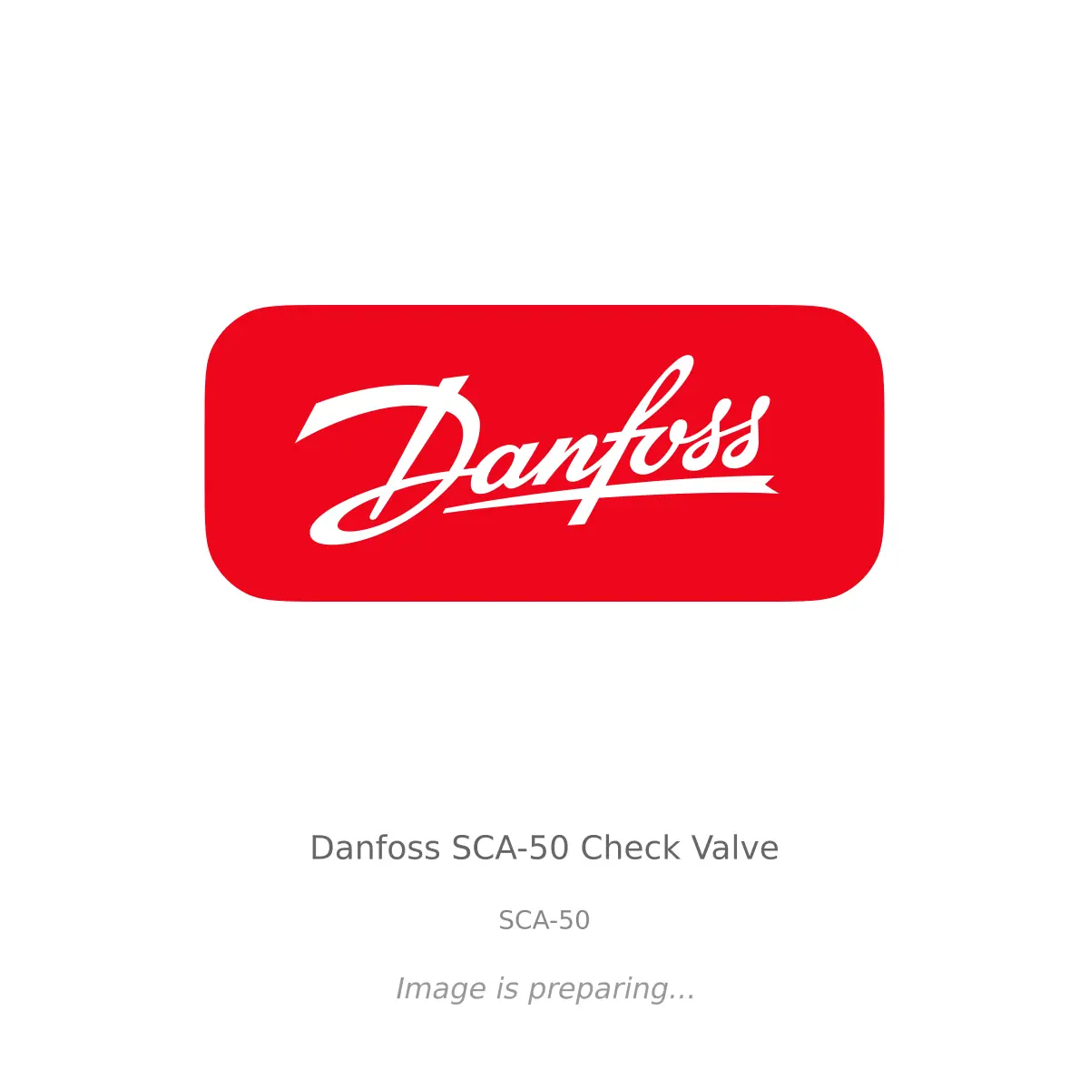 Danfoss Danfoss SCA-50 Check Valve - SCA-50