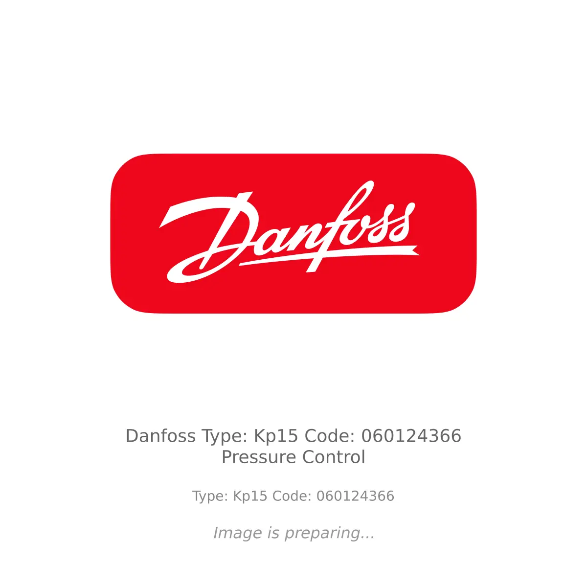 Danfoss Danfoss Type: Kp15 Code: 060124366 Pressure Control - Type: Kp15   Code: 060124366