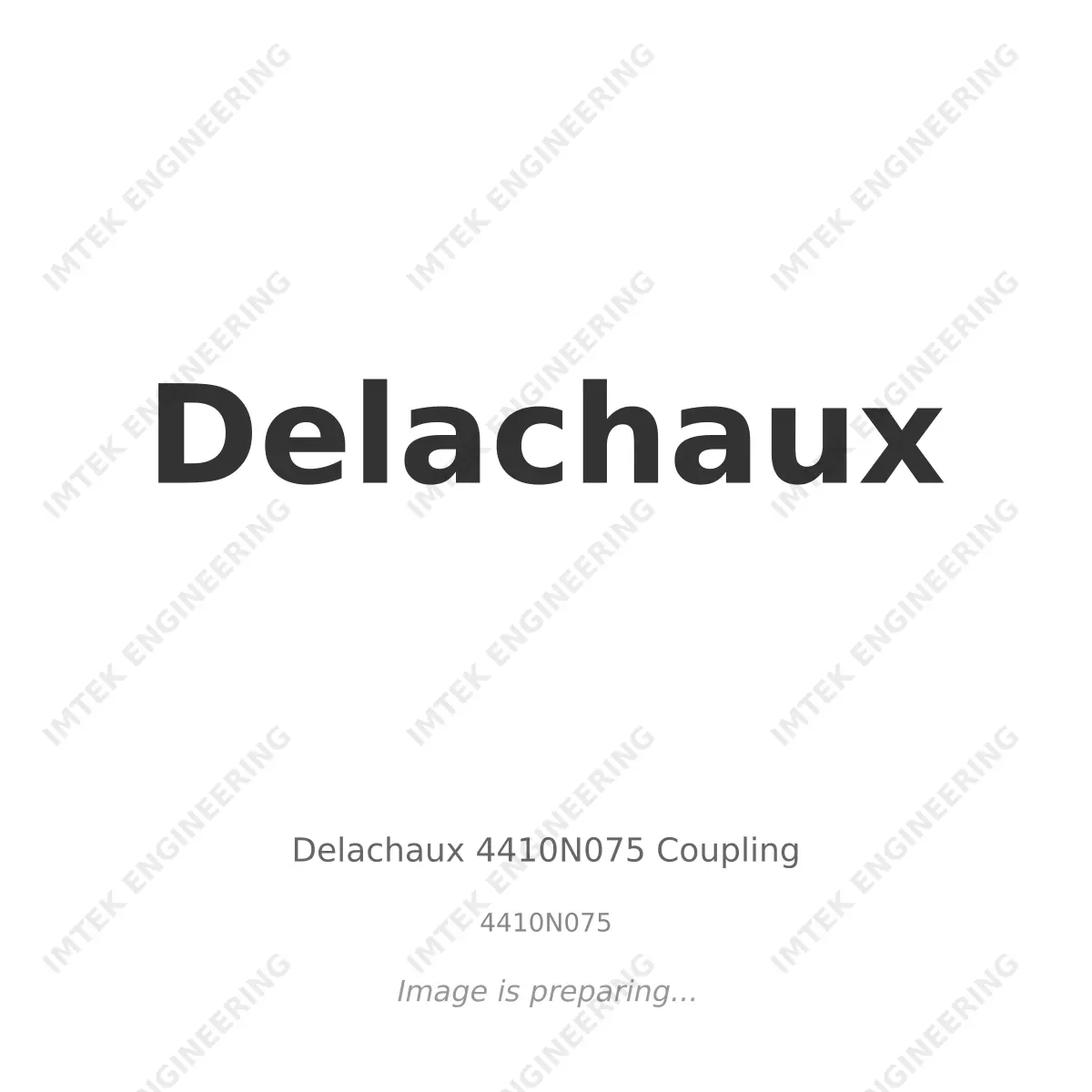 Delachaux Delachaux 4410N075 Coupling - 4410N075