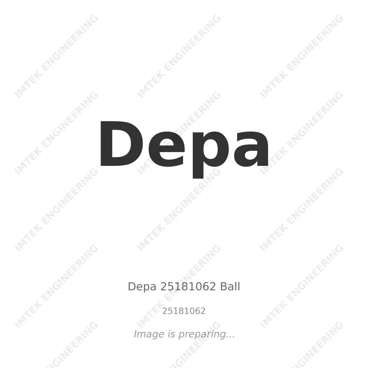 Depa - Depa 25181062 Ball Depa Depa 25181062 Ball - 25181062