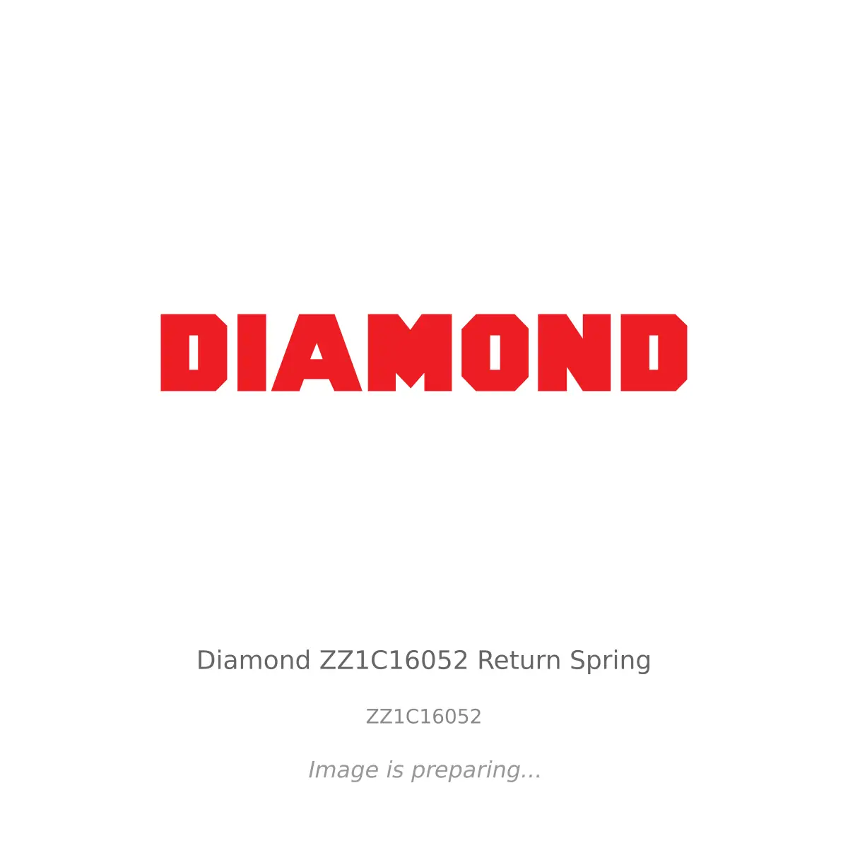 Diamond Diamond ZZ1C16052 Return Spring - ZZ1C16052