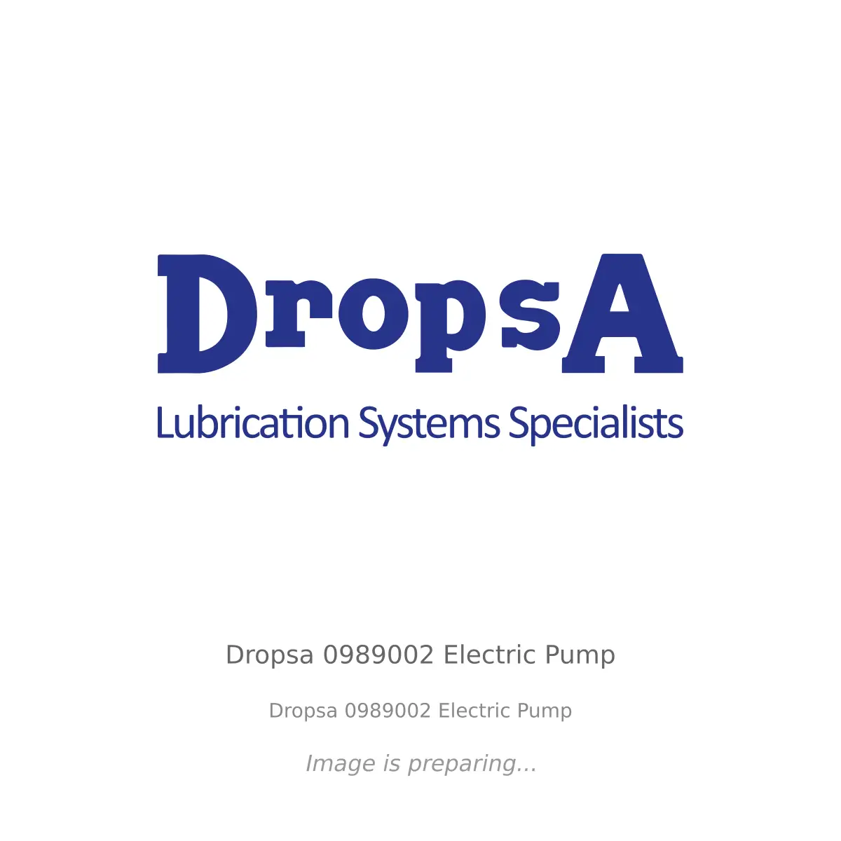 Dropsa Dropsa 0989002 Electric Pump - Dropsa 0989002 Electric Pump