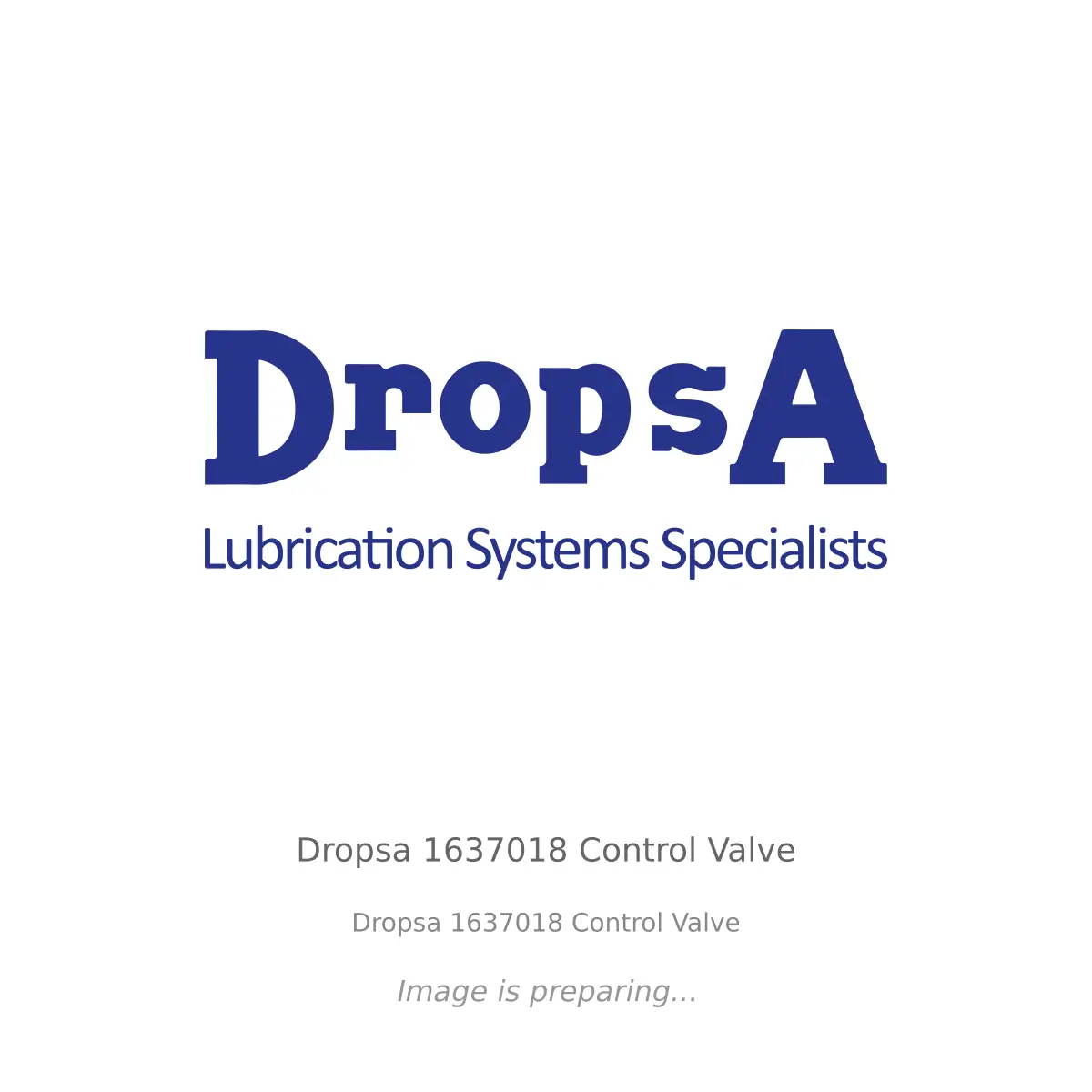Dropsa Dropsa 1637018 Control Valve - Dropsa 1637018 Control Valve