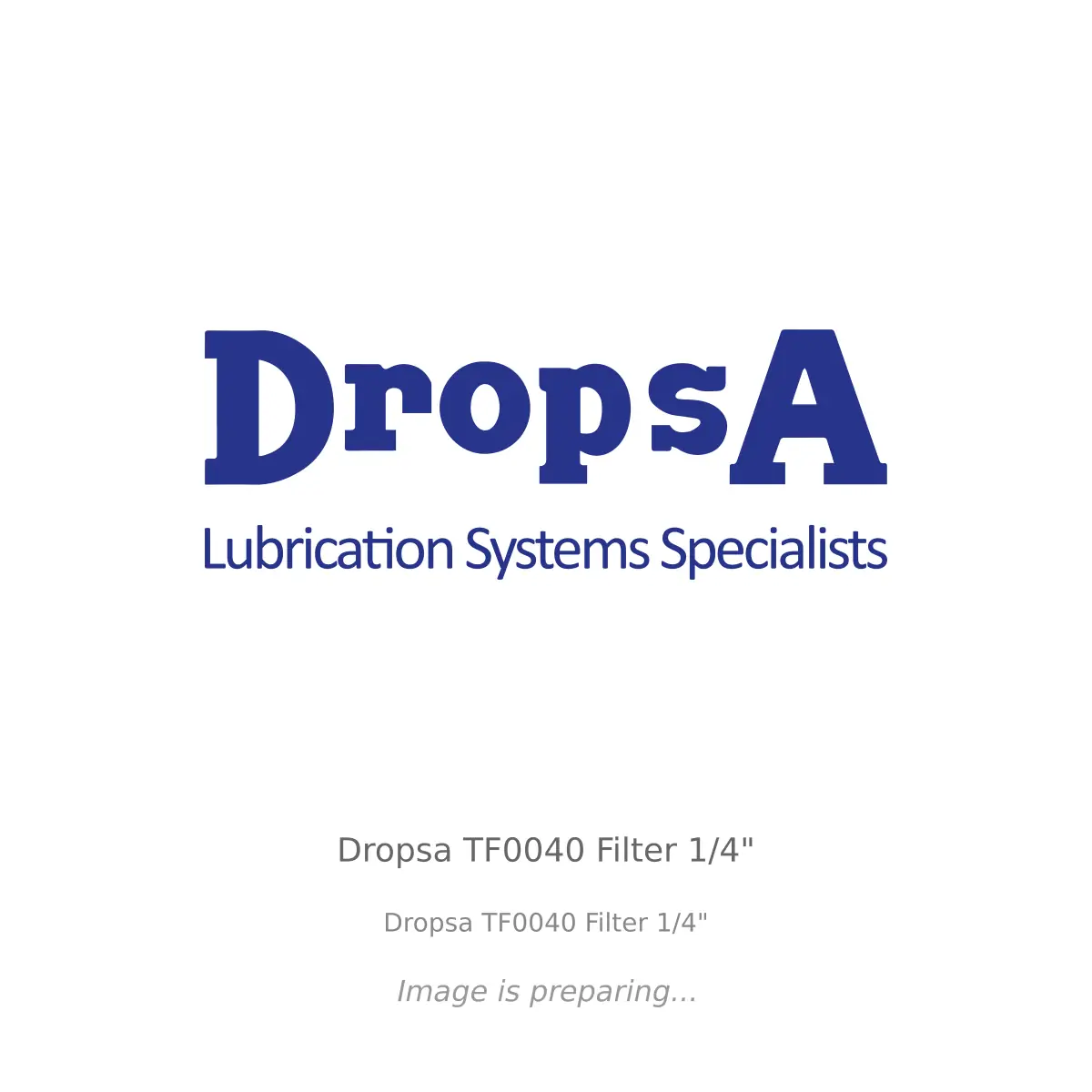 Dropsa Dropsa TF0040 Filter 1/4" - Dropsa TF0040 Filter 1/4"