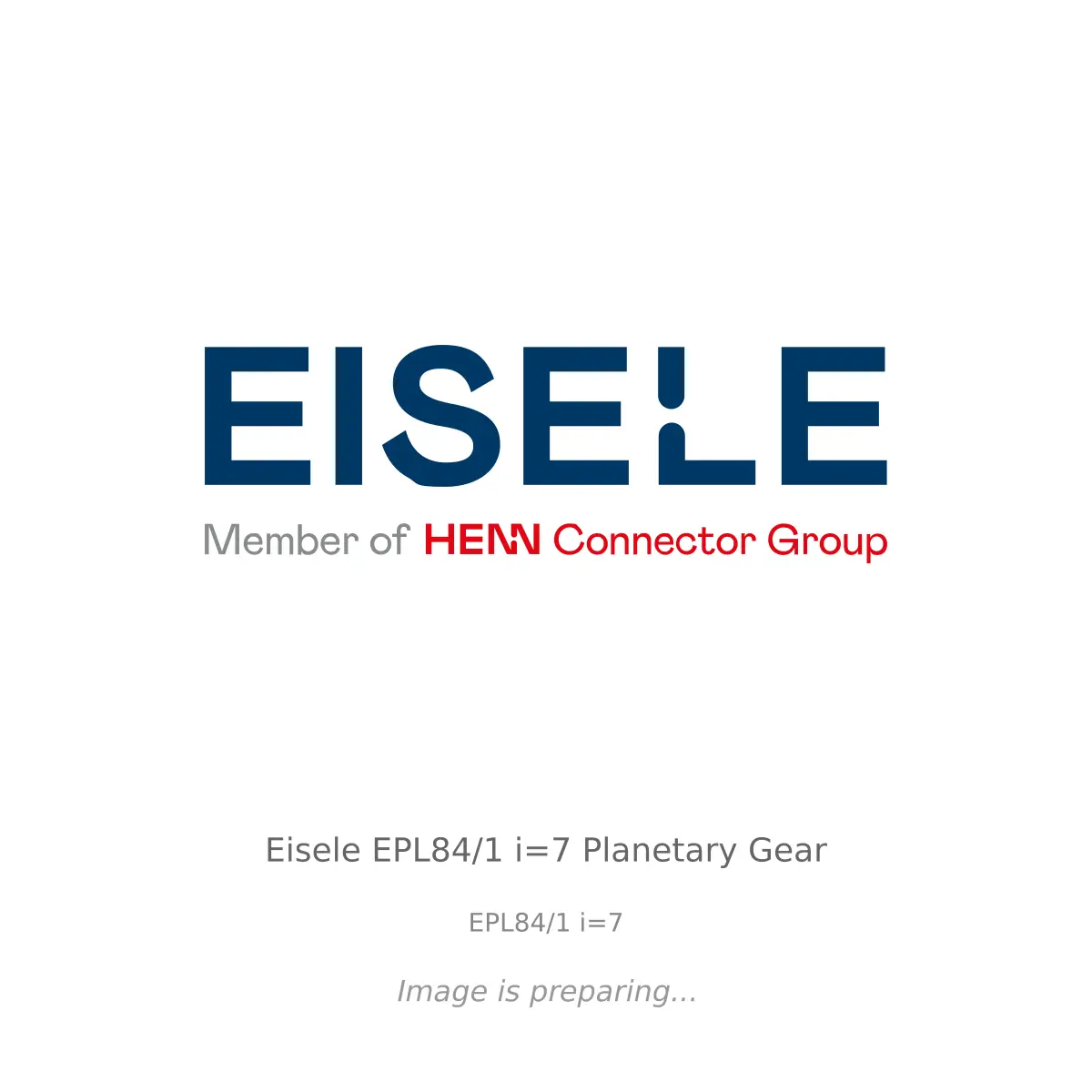 Eisele Eisele EPL84/1 i=7 Planetary Gear - EPL84/1 i=7
