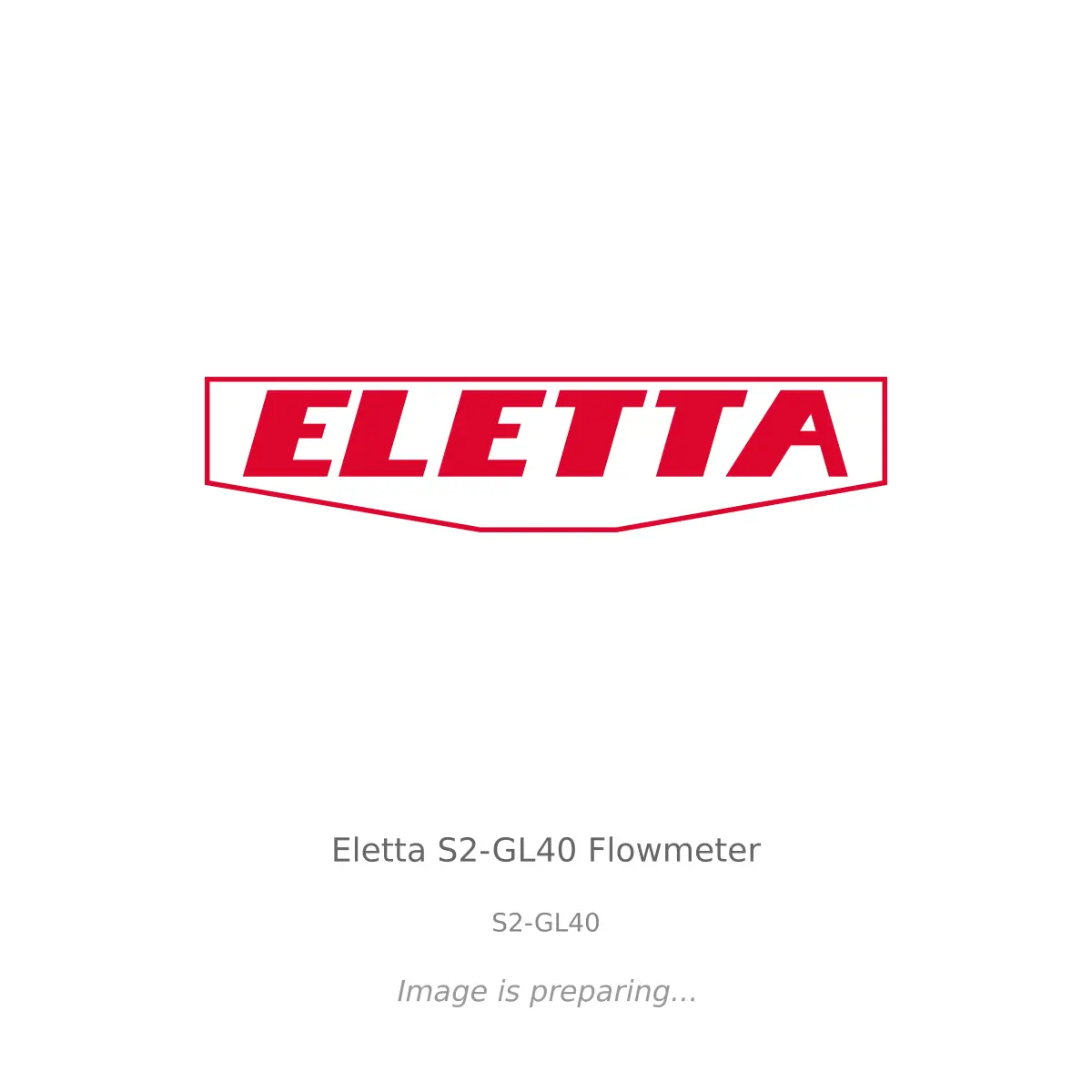 Eletta Eletta S2-GL40 Flowmeter - S2-GL40