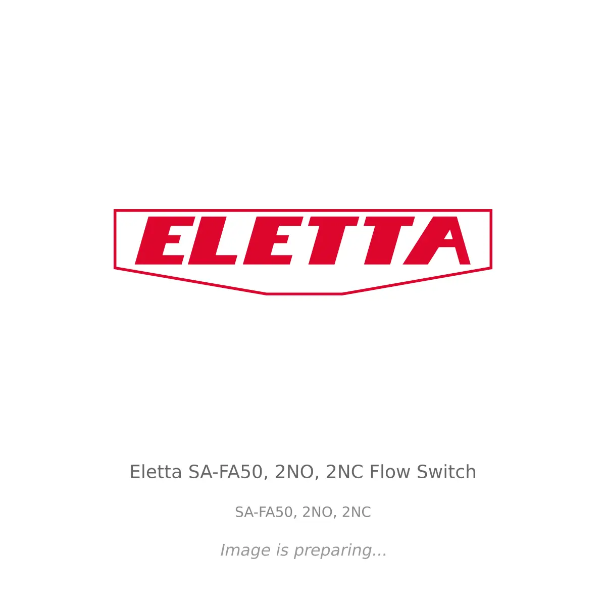 Eletta Eletta SA-FA50, 2NO, 2NC Flow Switch - SA-FA50, 2NO, 2NC