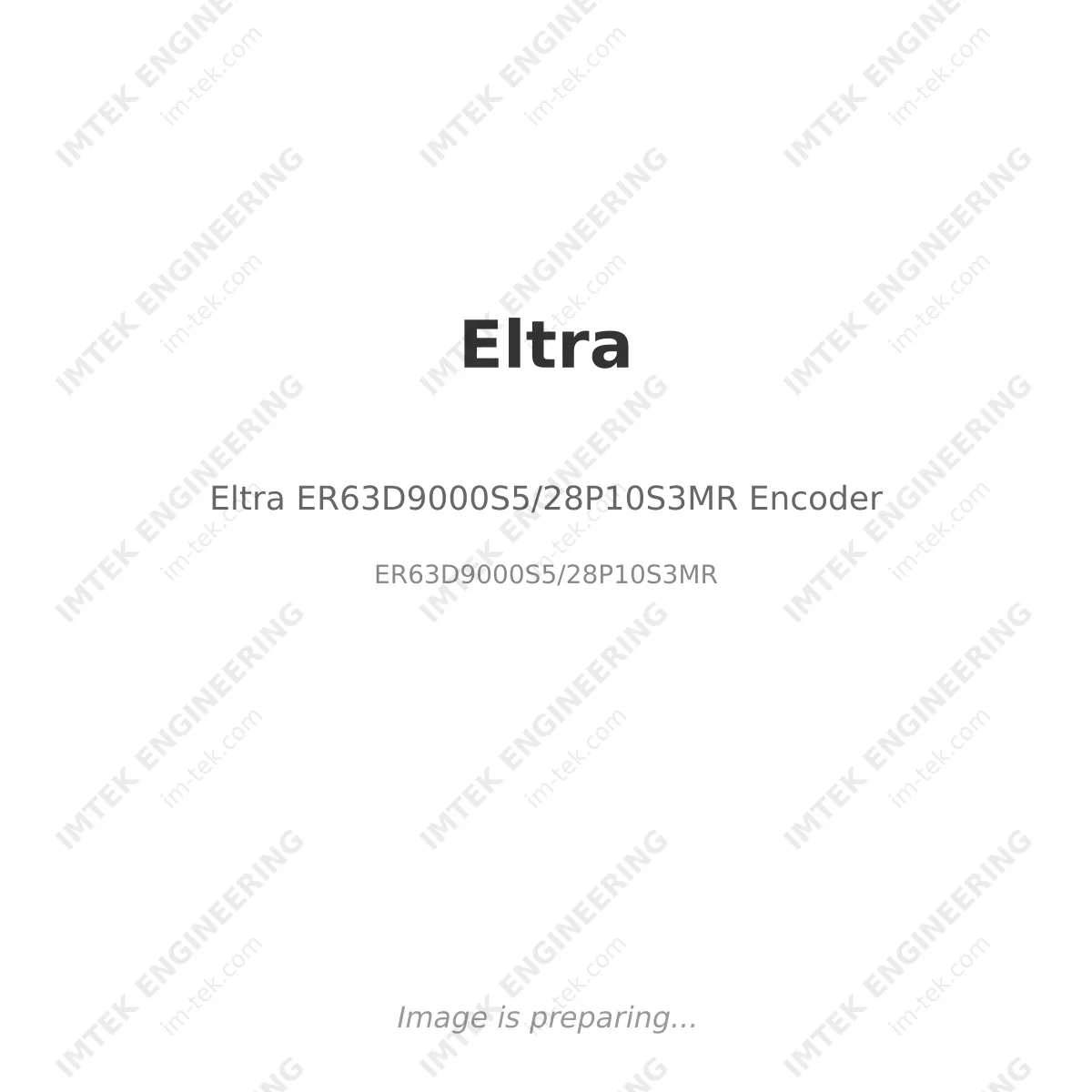 Eltra Eltra ER63D9000S5/28P10S3MR Encoder - ER63D9000S5/28P10S3MR
