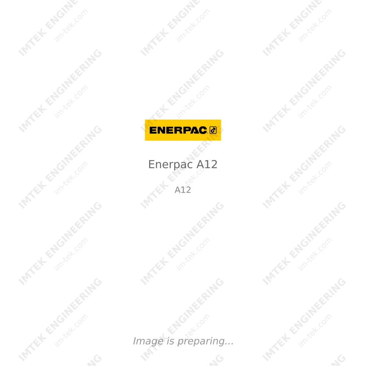 Enerpac Enerpac A12 - A12