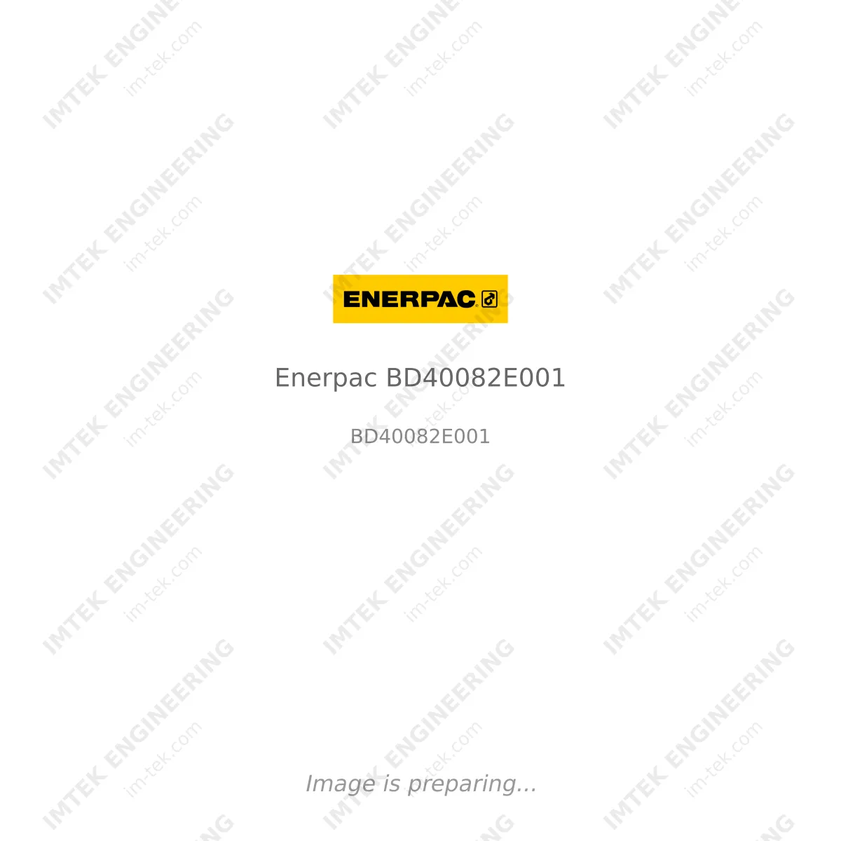 Enerpac Enerpac BD40082E001 - BD40082E001