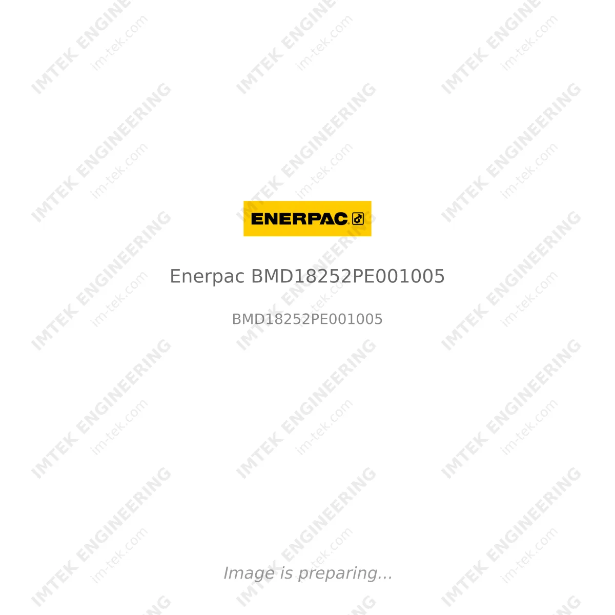 Enerpac Enerpac BMD18252PE001005 - BMD18252PE001005