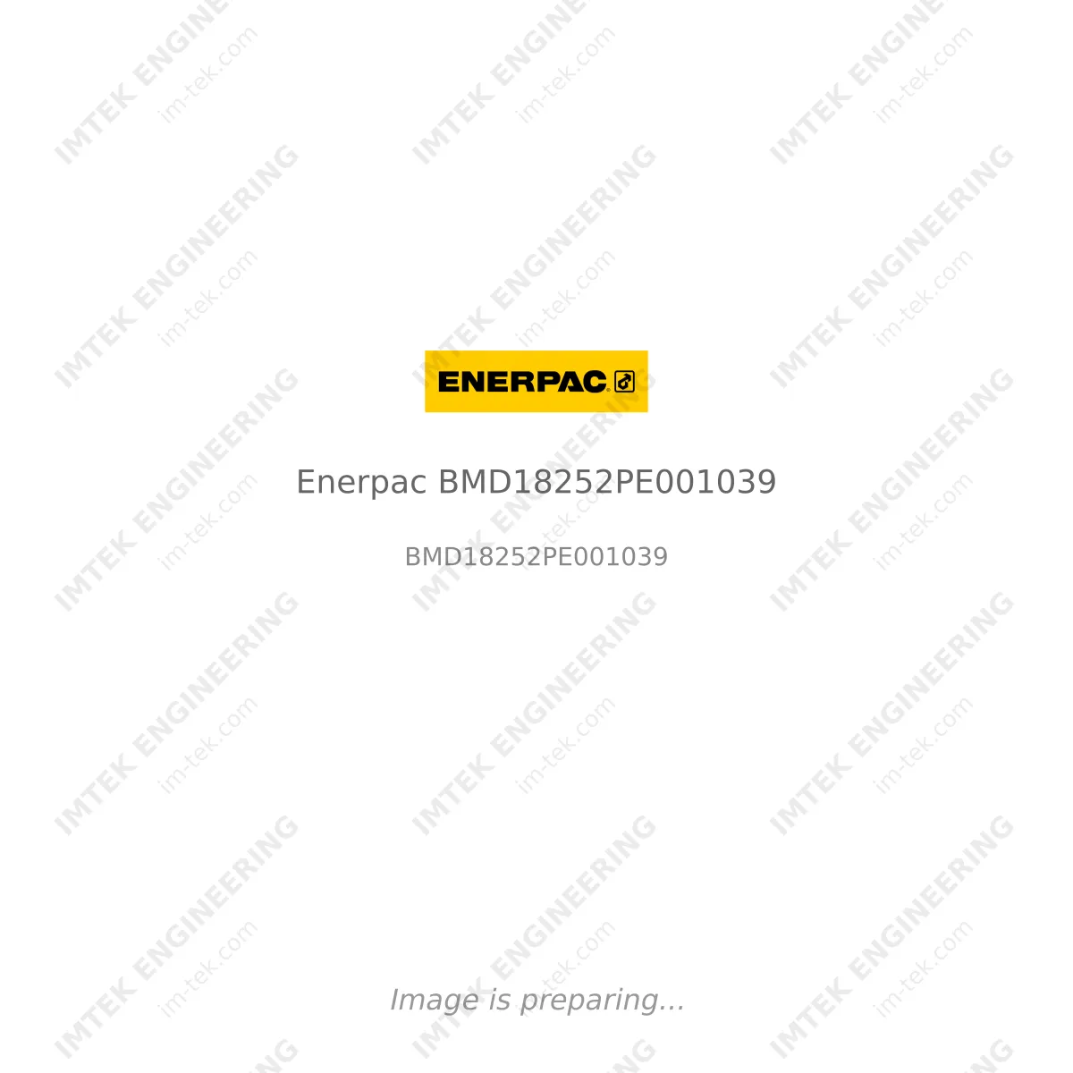 Enerpac Enerpac BMD18252PE001039 - BMD18252PE001039
