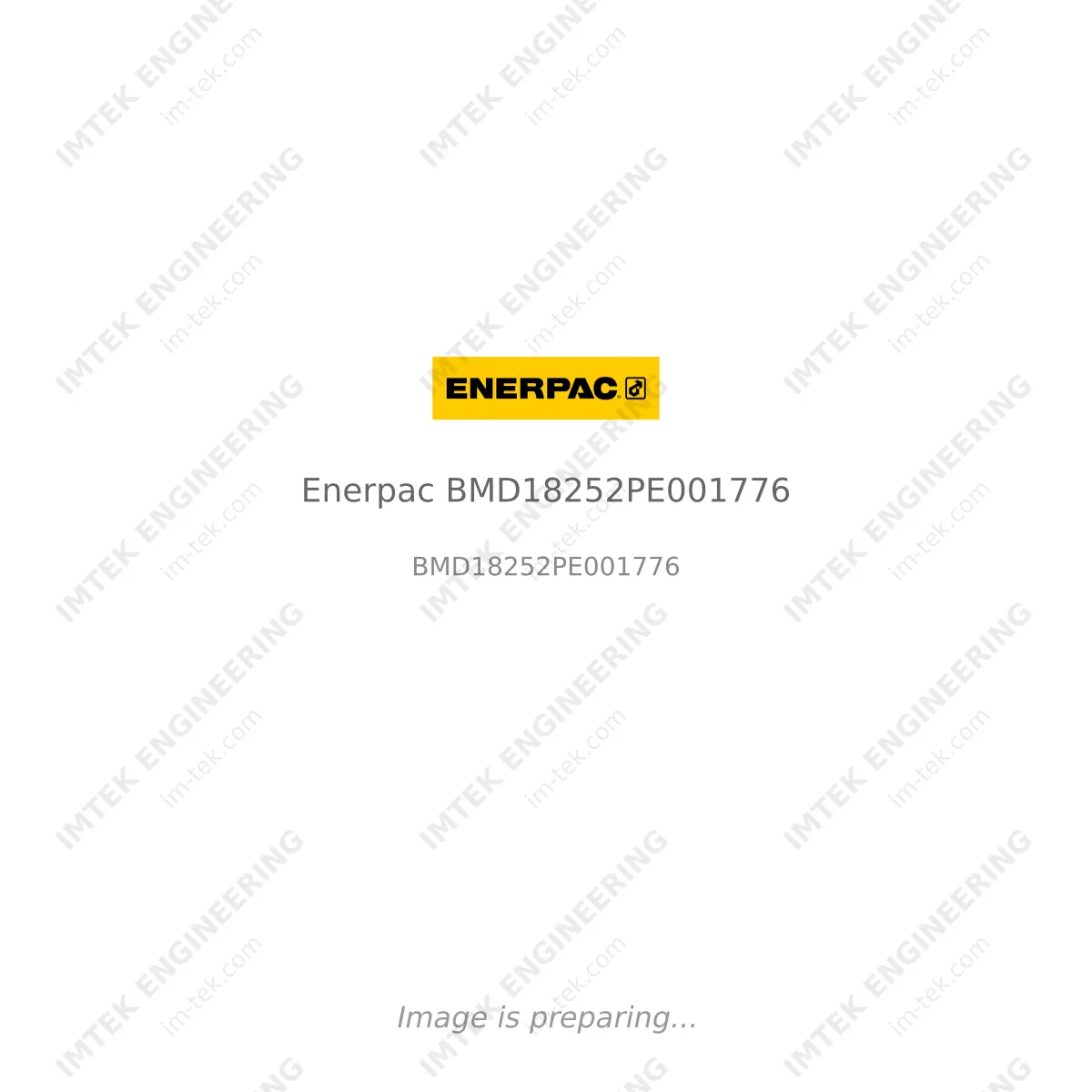 Enerpac Enerpac BMD18252PE001776 - BMD18252PE001776