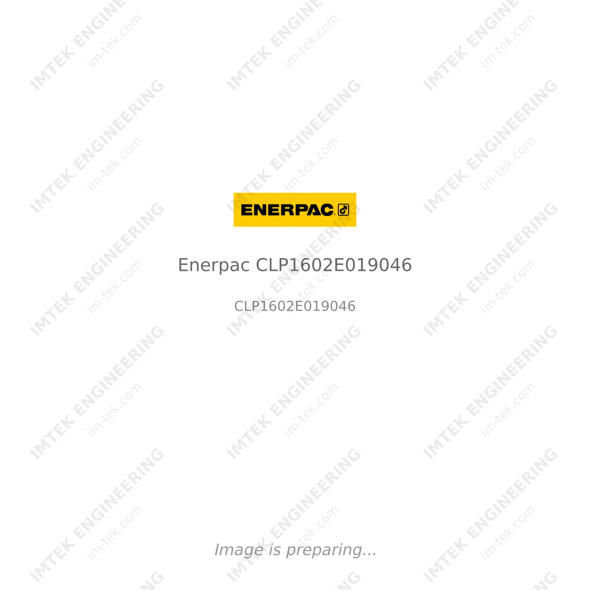 Enerpac Enerpac CLP1602E019046 - CLP1602E019046