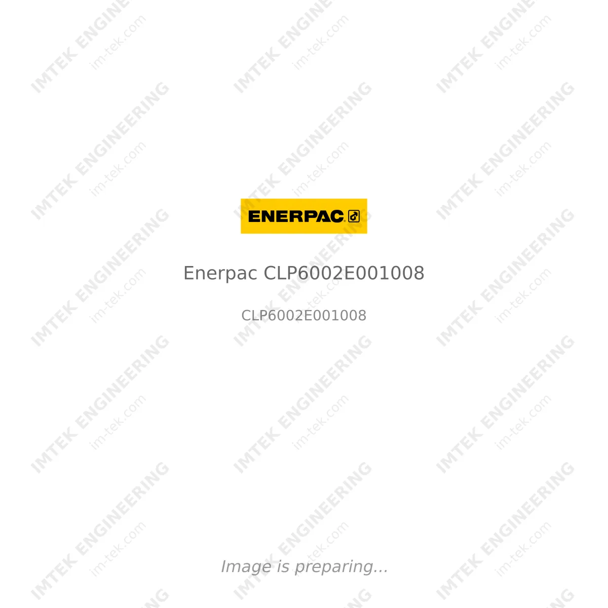 Enerpac Enerpac CLP6002E001008 - CLP6002E001008