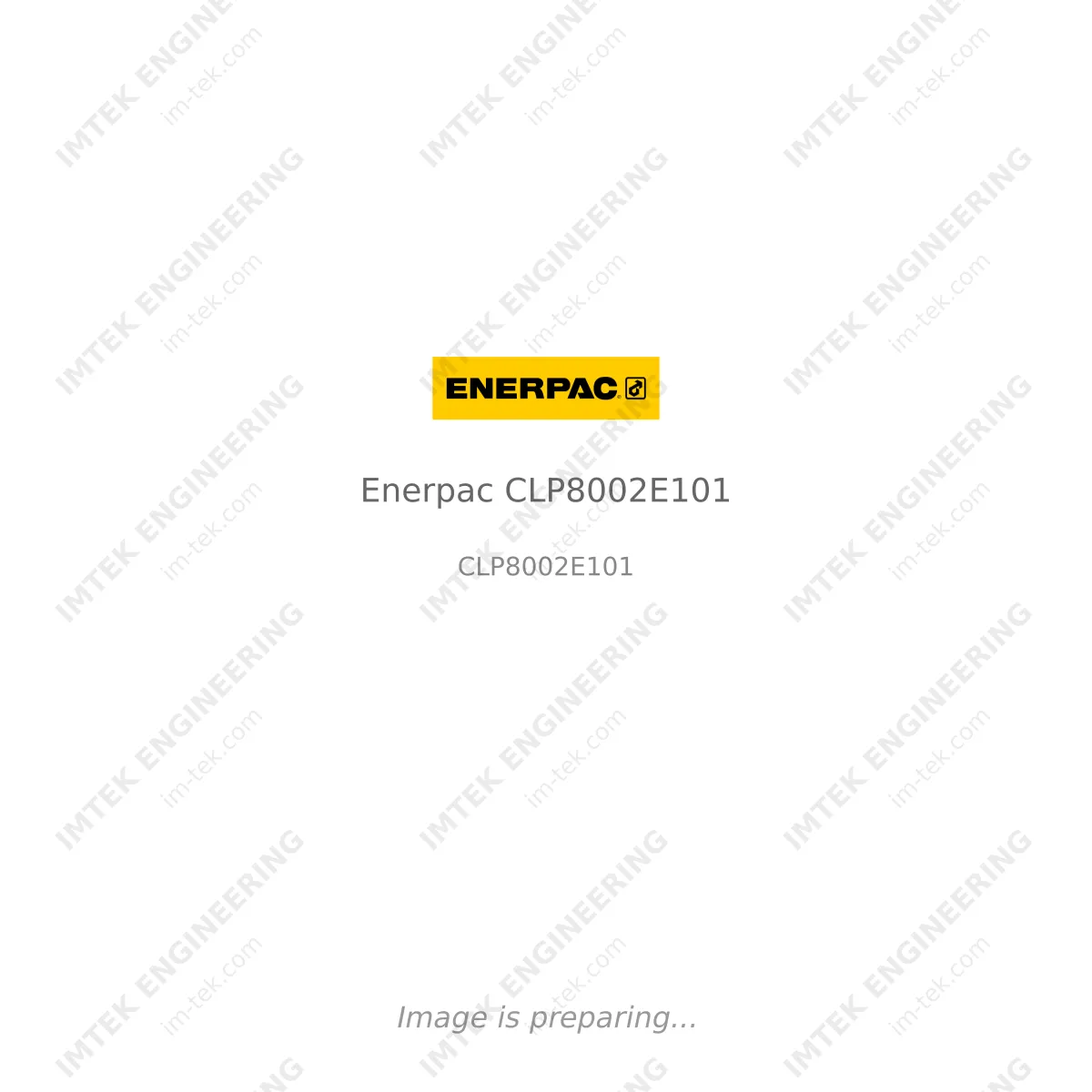 Enerpac Enerpac CLP8002E101 - CLP8002E101