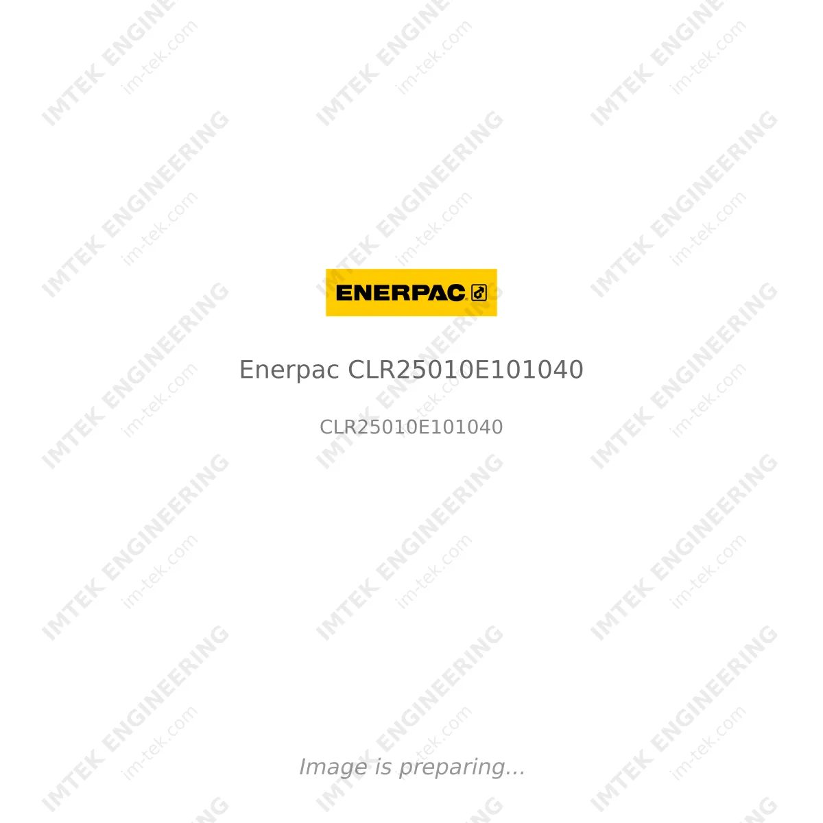 Enerpac Enerpac CLR25010E101040 - CLR25010E101040