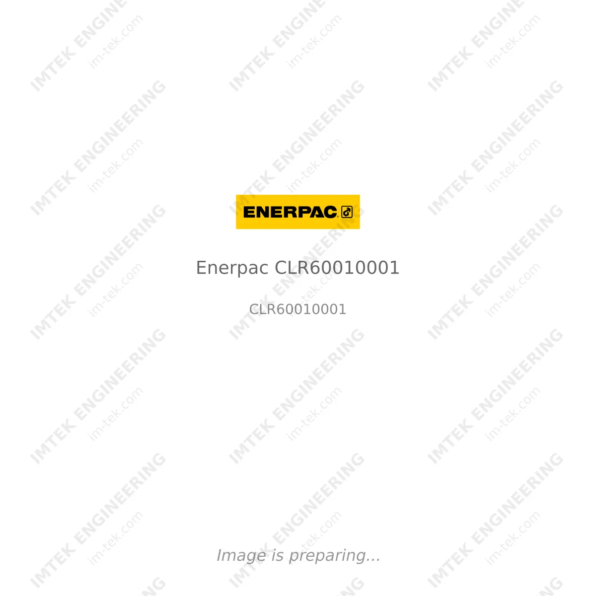 Enerpac Enerpac CLR60010001 - CLR60010001