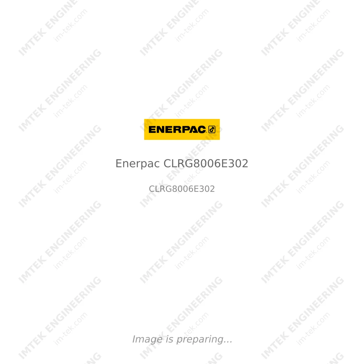 Enerpac Enerpac CLRG8006E302 - CLRG8006E302