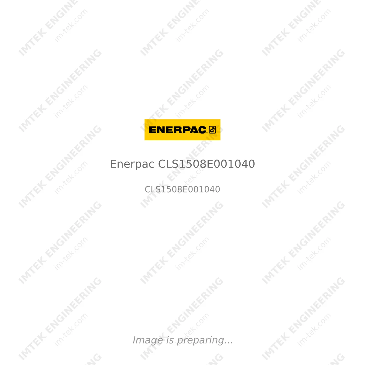 Enerpac Enerpac CLS1508E001040 - CLS1508E001040