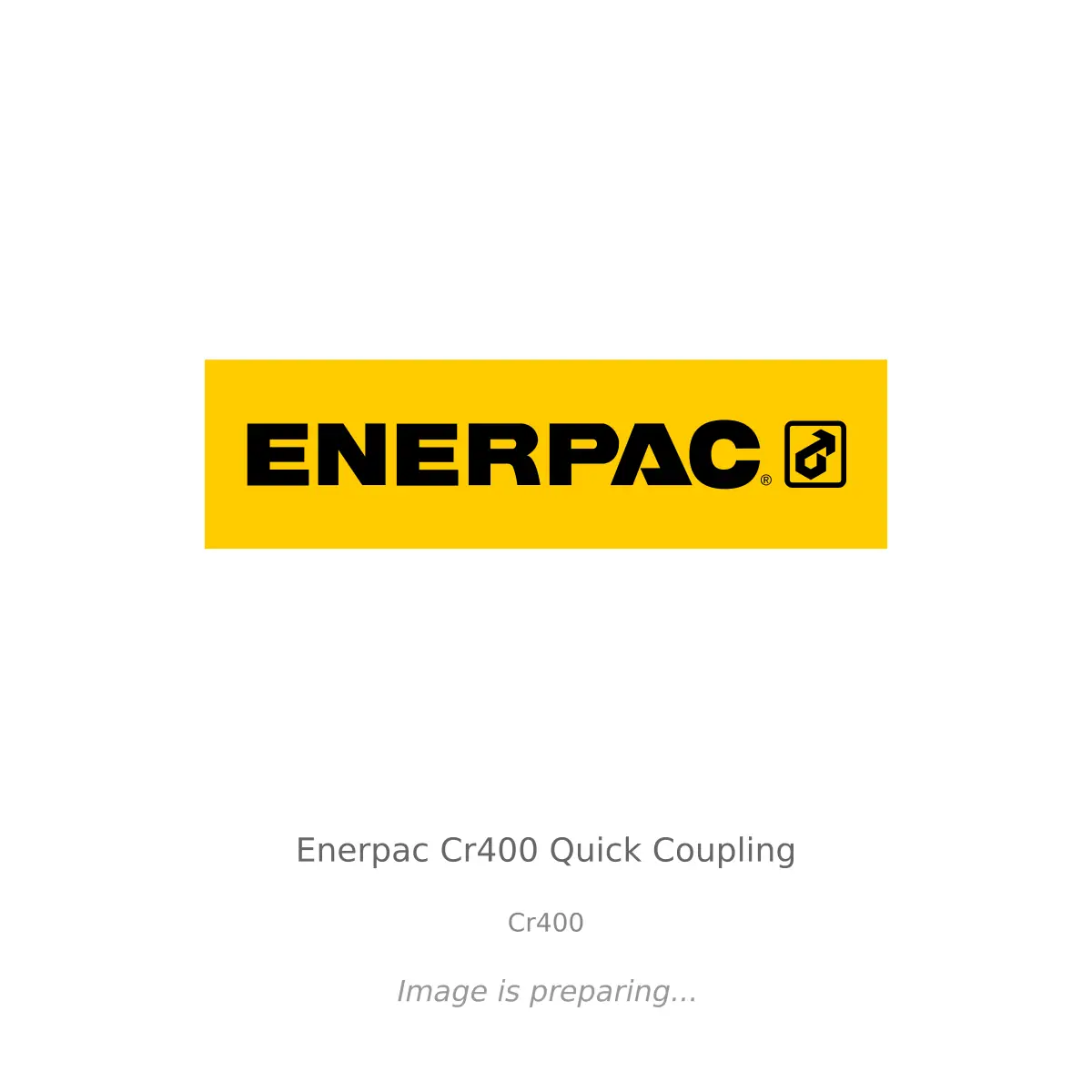 Enerpac Enerpac Cr400 Quick Coupling - Cr400